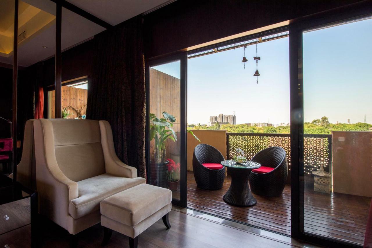 Foshan Taohuayuan Boutique Motel Exteriör bild